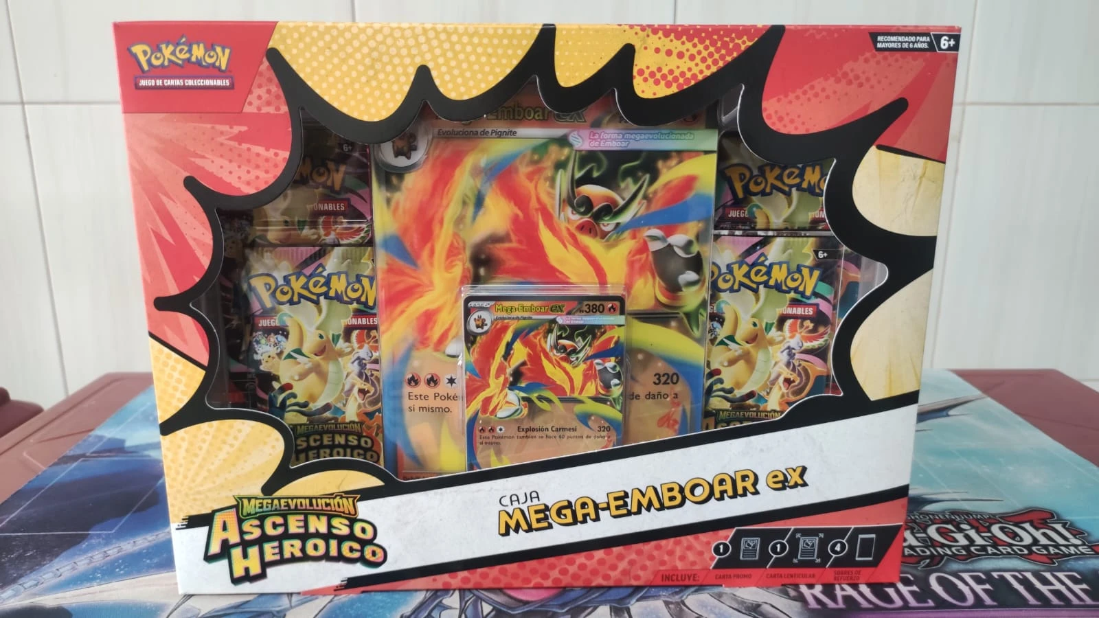 Caja Mega-Emboar EX Ascended Heroes