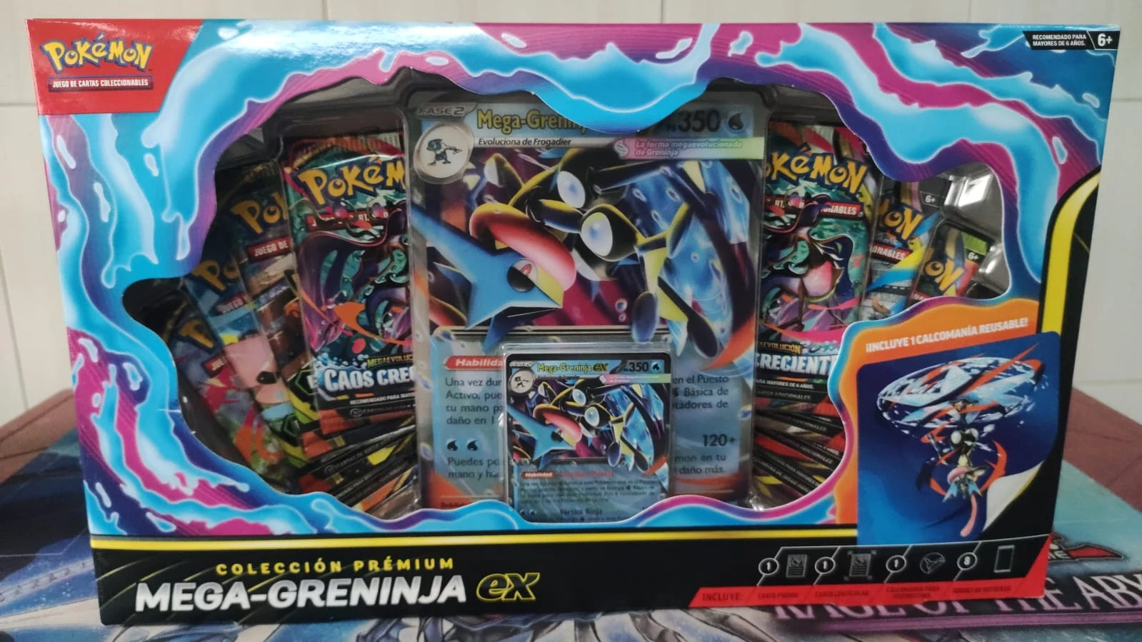 Colecciòn Premium Mega-Greninja EX