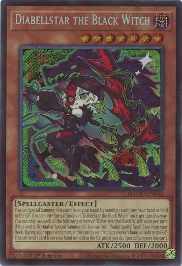 DIABELLSTAR THE BLACK WITCH