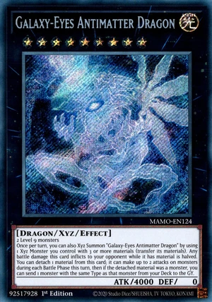 Galaxy Eyes Antimatter Dragon (SECRET)