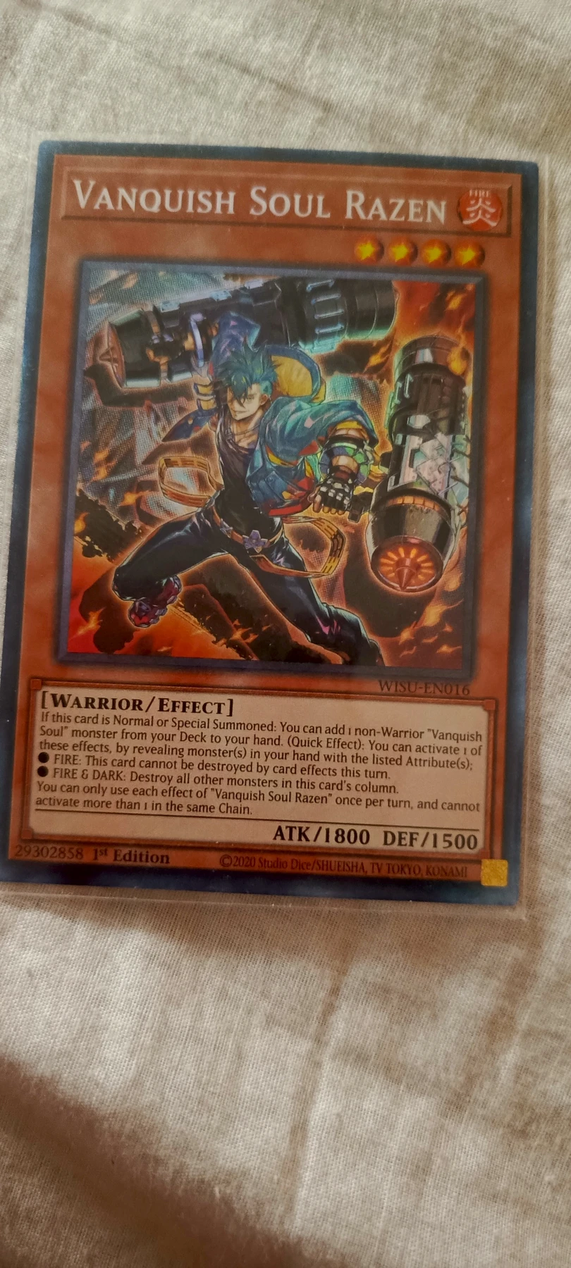 Foto real de Vanquish Soul Razen