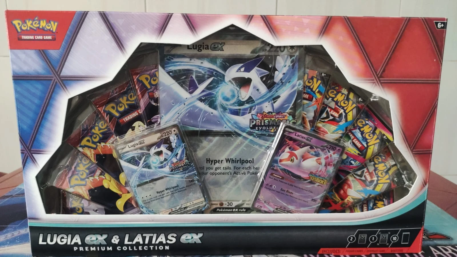 Lugia EX & Latias EX Premium Collection Box