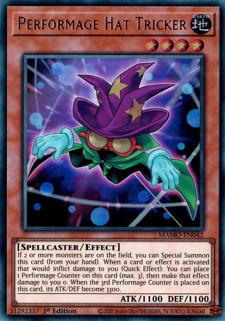 PERFOMAGE HAT TRICKER