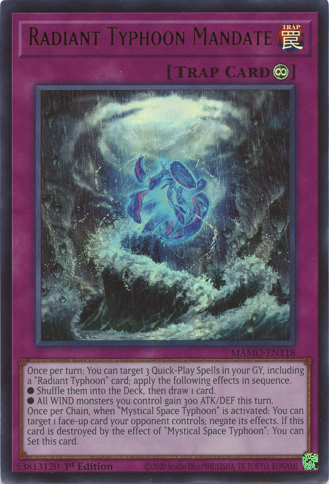 RADIANT TYPHOON MANDATE