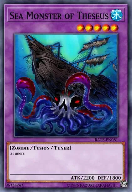 SEA MONSTER OF THESEUS
