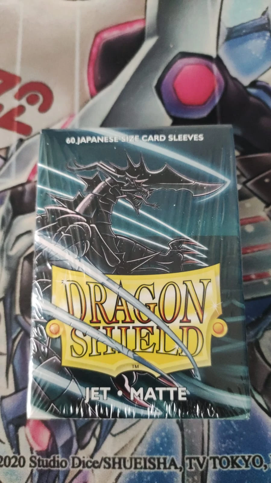 Sleeves (FORROS) Dragon Shield Jet (Negros) Matte