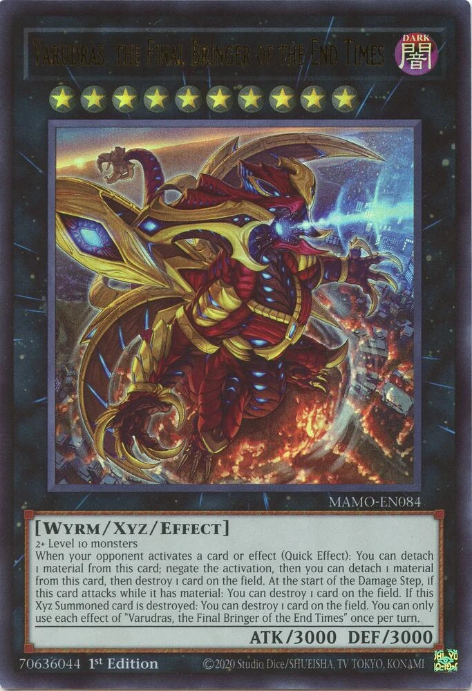 VARUDRAS THE FINAL BRINGER OF THE END TIMES