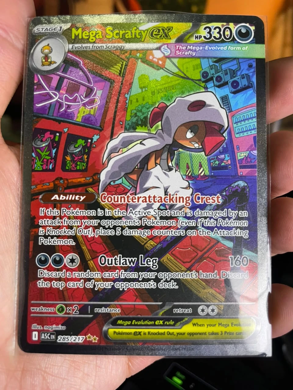 Foto real de Mega Scrafty ex