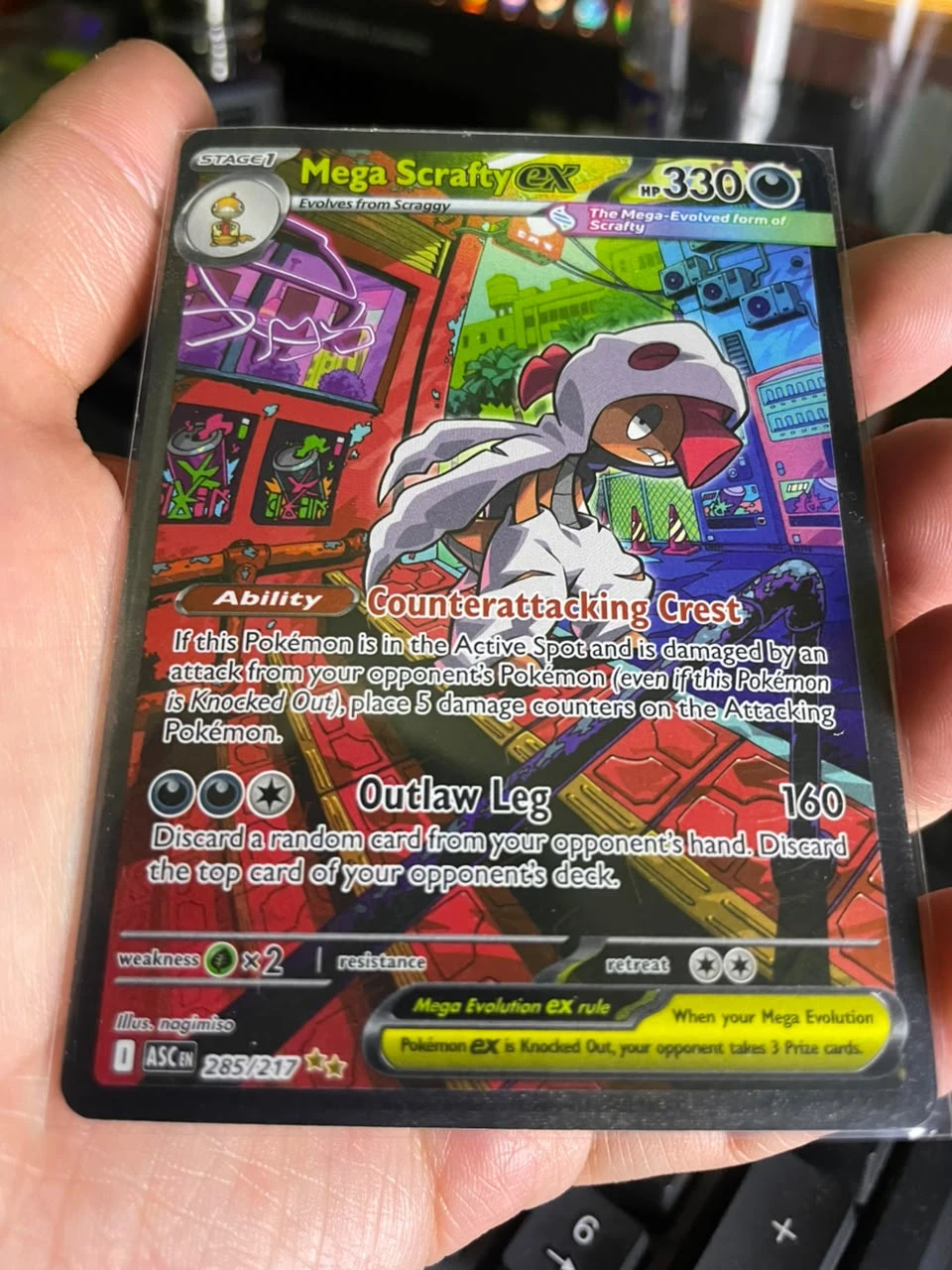 Foto real de Mega Scrafty ex