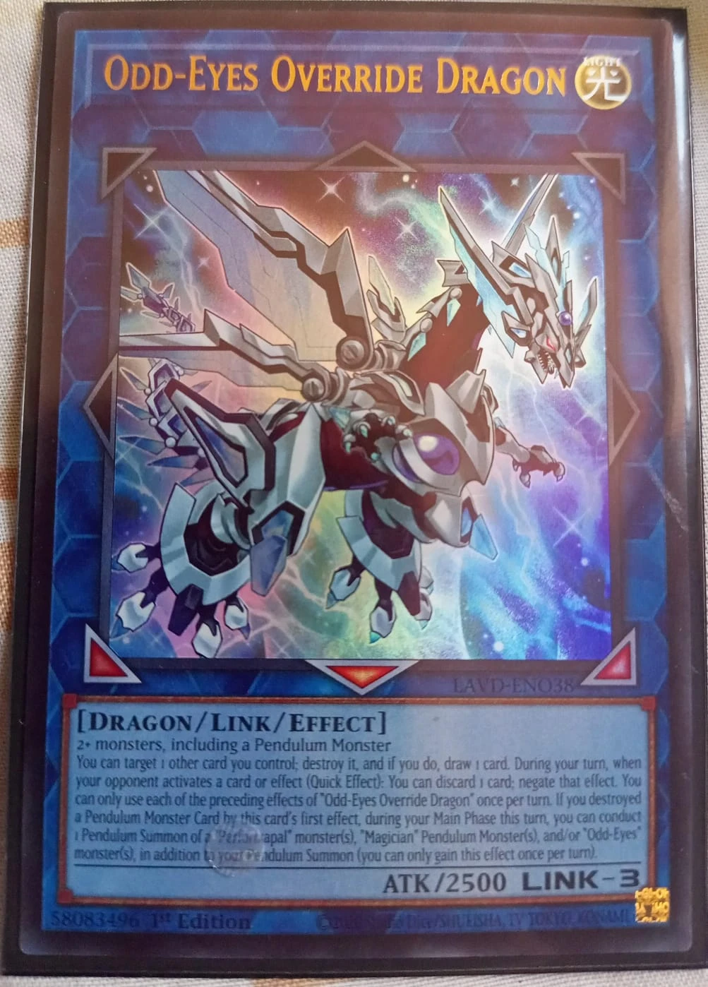 Odd-Eyes Override Dragon