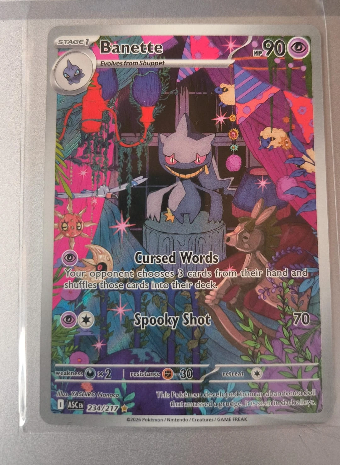 Foto real de Banette