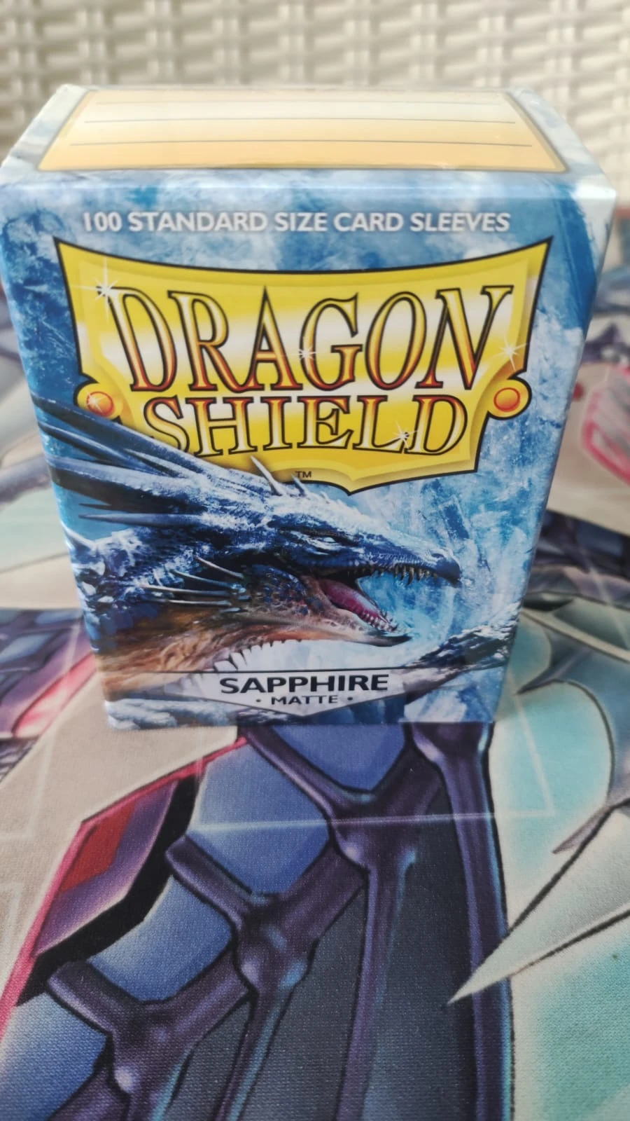 Forros Dragon Shield Standard Sleeves Matte - Sapphire 100ct.