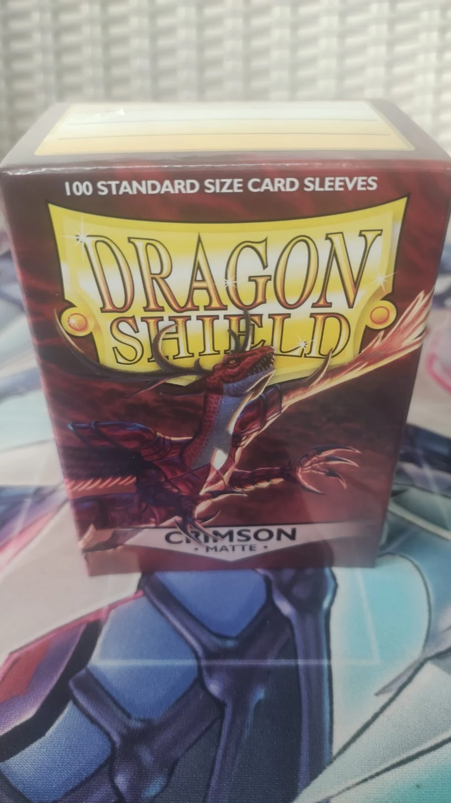Forros Dragon Shield Standard Sleeves Matte - Crimson 100ct.