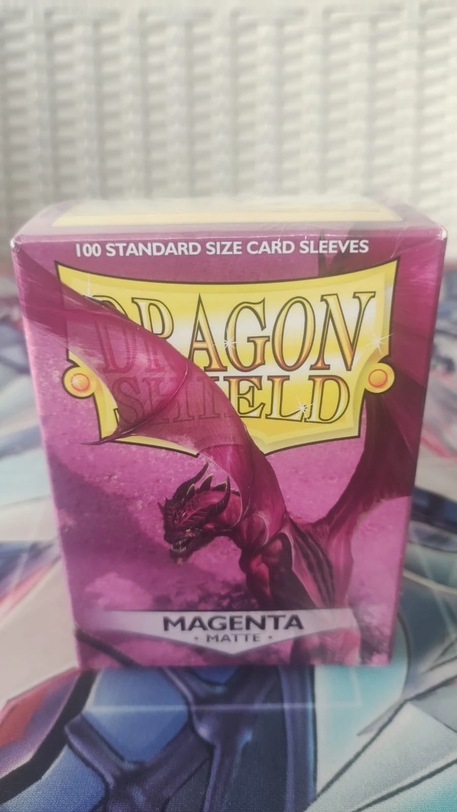 Forros Dragon Shield Standard Sleeves Matte - Magenta 100ct.