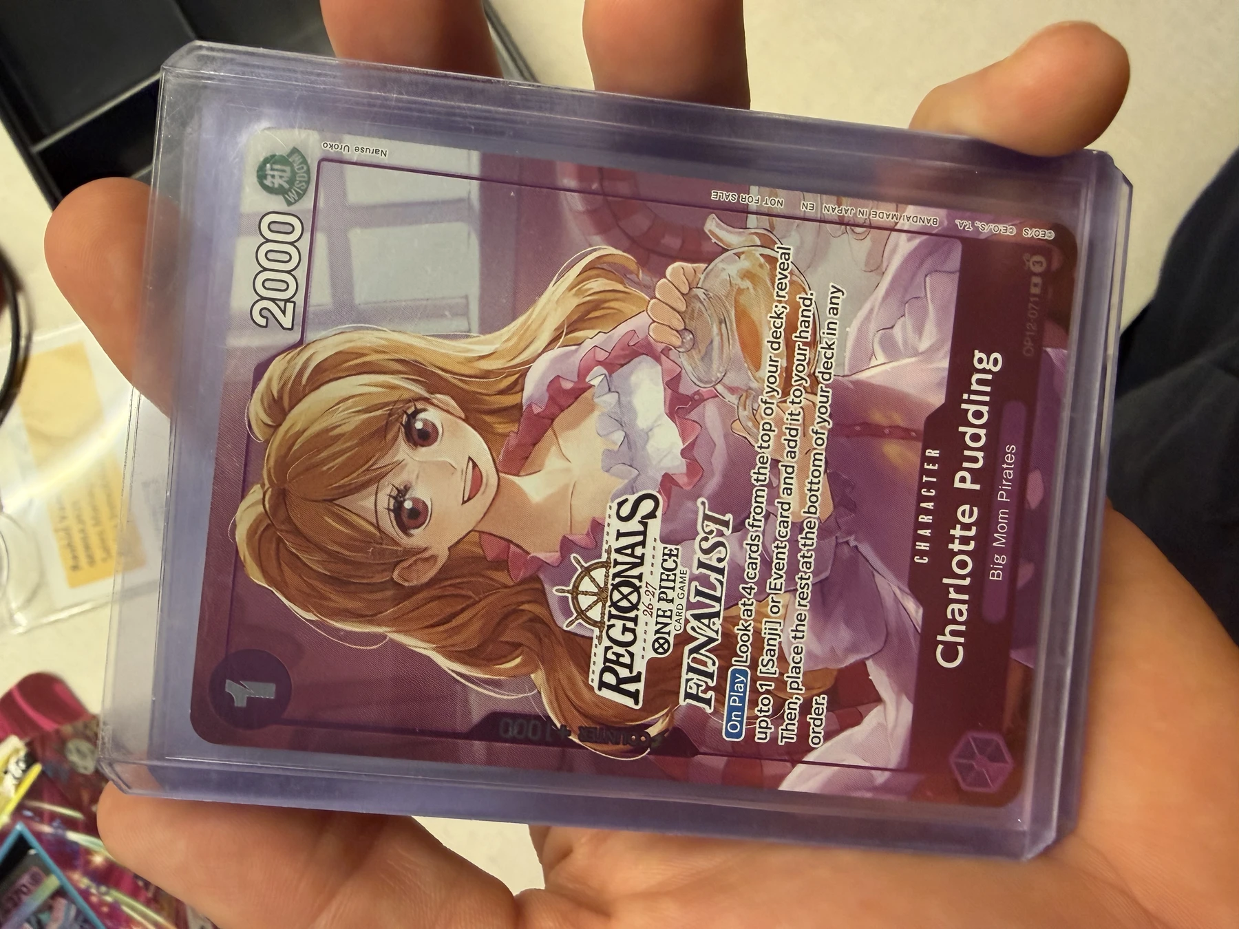 Foto real de Charlotte Pudding (Regionals Finalist Card Set 26-27)