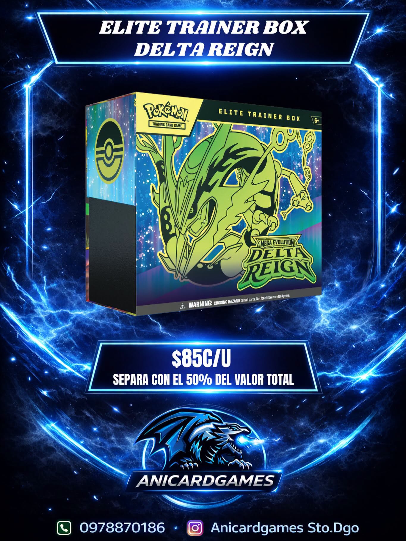 Delta Reign Elite Trainer Box (ETB)
